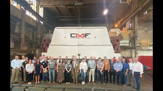 CMF Accurpress 1500-ton 30-ft foot Press Brake