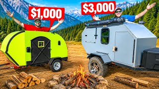 $1,000 v $3,000 Facebook Marketplace MICRO Camper Challenge!