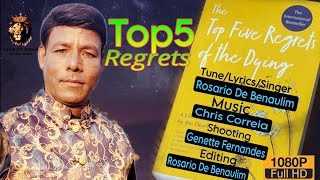 New Konkani Song 2024 || Top 5 Regrets || Rosario De Benaulim