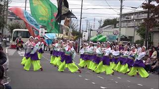 舞人・第14回つるせよさこい祭り・2019年10月20日。