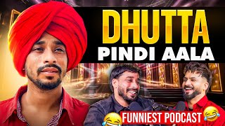 DUTTA Pindi Aala ਨਾਲ full Hassey ਵਾਲਾ Podcast😁 | The Aman Aujla Show