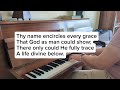 Jesus How Much Thy Name Unfolds - Mary Bowley (Mrs. Peters) (1813-1856)