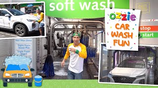 Car Wash For Kids With Ozzie | Learn How a Car Wash Works