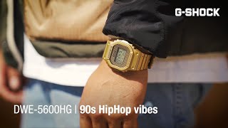 G-SHOCK DWE-5600HG with 90s HipHop vibes