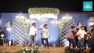 Ranjini's friends dance at Sunny Wayne's wedding reception