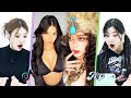 Korea's Lovely K-Pop Girls Watching TikTok 'I was never there' Challenge Reactions | asopo