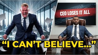 CEO in Disbelief—The Black Janitor He Humiliated Just Bought His Company Overnight!