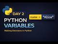 Python Variables & Data Types Explained for Beginners | Day 2  | Learn Python Step by Step