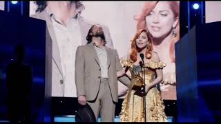 Bradely Cooper pees on himself at Grammy Awards on stage with Lady Gaga