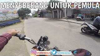 CARA MENYEBRANG MOTOR YANG BENAR - DI JALAN RAYA