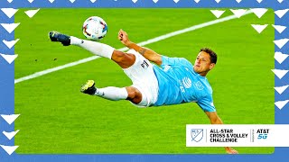 Chicharito Dazzles in Cross & Volley Challenge presented by AT&T 5G