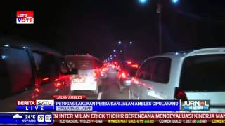 Perbaikan di Tol Cipularang Dikebut