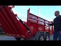 BWISE Ultimate Dump Trailer: Ramp Tutorial