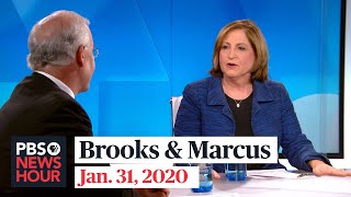 David Brooks and Ruth Marcus on Senate's witness vote, Sanders' surge