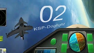 Flat spin - KSP Dogfight 02