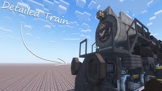 DETAILED Steam Train In Minecraft | Create Mod | Extended Bogeys