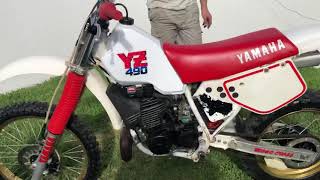 YAMAHA YZ490 1987