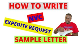 EXPEDITE REQUEST NVC (SAMPLE)