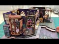 fifijoy holo magic city diy miniature dollhouse kit immersive assembly process relaxing video