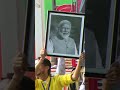 heartwarming moments unfold in pm modi’s rally as he accepts sketch made by a person