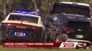 Man arrested after vehicle chase on I-75 in Florida