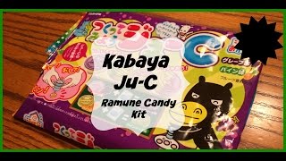 Kabaya Ju-C Ramune candy kit!