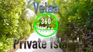 Maldives in VR - Velaa Private Island: Bicycle Circle Island Tour in 360º VR, 5.7K