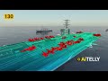 How Aircraft Carrier Works US Nuclear Power Ship Nimitz Class #ship