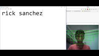 Image Processing Project- Gesture driven Virtual Keyboard using OpenCV + Python