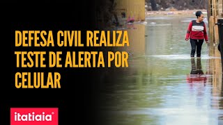 DEFESA CIVIL REALIZA TESTE DE ALERTA SONORO POR CELULAR PARA DESASTRES CLIMÁTICOS EM BH