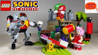 GRAPES! LEGO Sonic the Hedgehog Master Emerald Shrine Set Review Knuckles Amy Rose Shadow Egg Robo