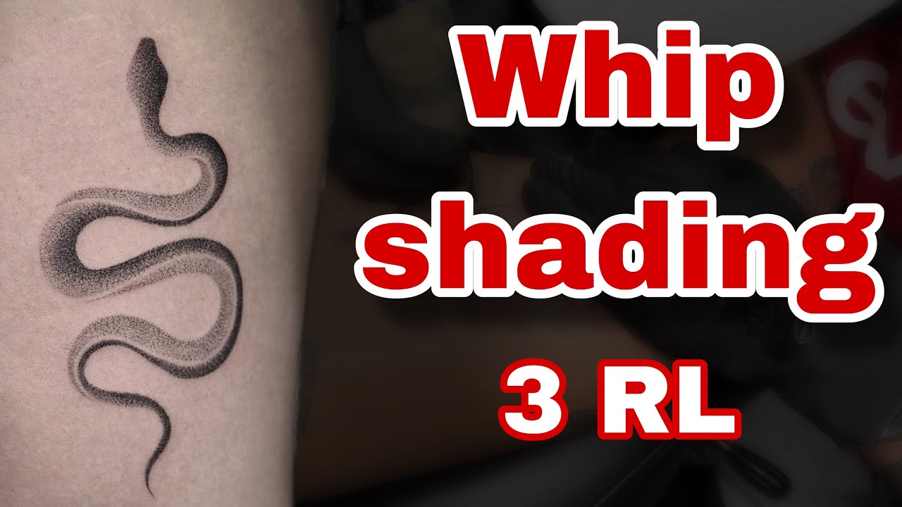 Whip Shading Time Lapse Dotwork Real Time Whip Shading Tattoo