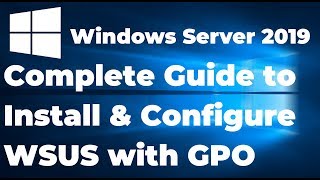 7 How to install and configure WSUS in Windows server 2019