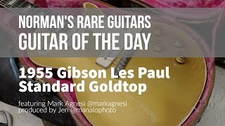 1955 Gibson Les Paul Standard Goldtop | Guitar of the Day