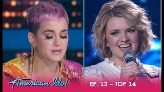 Maddie Poppe: Young Artist Gives Katy Perry All The EMOTIONS! | American Idol 2018
