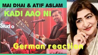 German Reaction | Kadi Aao Ni | Coke Studio Pakistan | Season 8| Mai Dhai & Atif Aslam | Strings