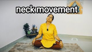 neck movement yoga || ग्रीवा संचालन || neck pain relieve, @yogwithmadhu2179