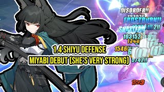 [ZZZ]1.4 Shiyu Defense Gameplay (Miyabi Showcase)