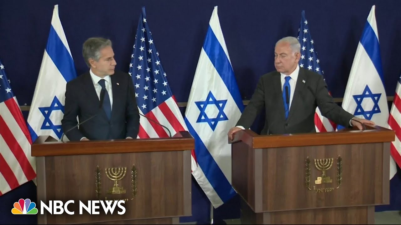 'We Will Always Be By Your Side': Secretary Of State Blinken Tells ...