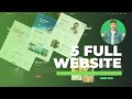 How To Make Website using HTML & CSS - Top 5 Complete Responsive Website Design Step by Step