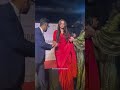 pure gentleman 💕 ravidubey helps ayeshakhan ishamalviya get down the stairs shorts bollywood