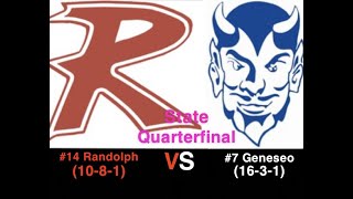 #14 Randolph vs #7 Geneseo | 2018 NYSPHSAA Boys Soccer Class C State Quarterfinal