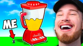 Building the LARGEST BLENDER in Roblox