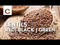 Lentils Red - Black - Green | Chef Richard Landau | Tips #shorts