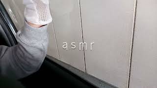 【ASMR】窓拭きの音　