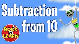 Learn Subtraction | Subtract From Numbers up to 10 | Subtraction Rap