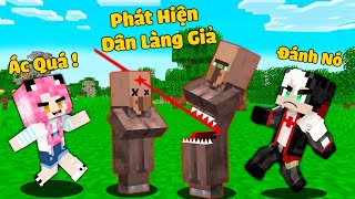 MỀU PHÁT HIỆN QUÁI VẬT ĂN THỊT GIẢ MẠO DÂN LÀNG TRONG MINECRAFT*REDHOOD TIÊU DIỆT DÂN LÀNG QUỶ ÁM