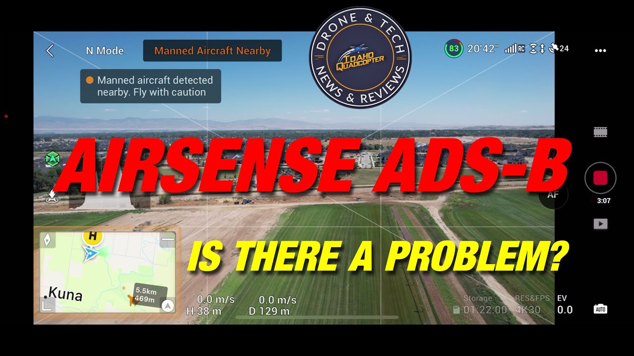 DJI Mavic 3 Vs DJI Air 2S - AirSense ADS B - Is There A Problem? - YouTube