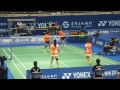 20130421yonex badminton asia championships 2013final wd wang xiaoli 王曉理yu yang f 于洋 chn vs ma jin 馬晉tang jinhua 湯金華 chn 6 4