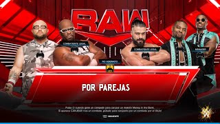 POR PAREJAS WWE 2K24 RAW UNIVERSE MODE FIGTH #2